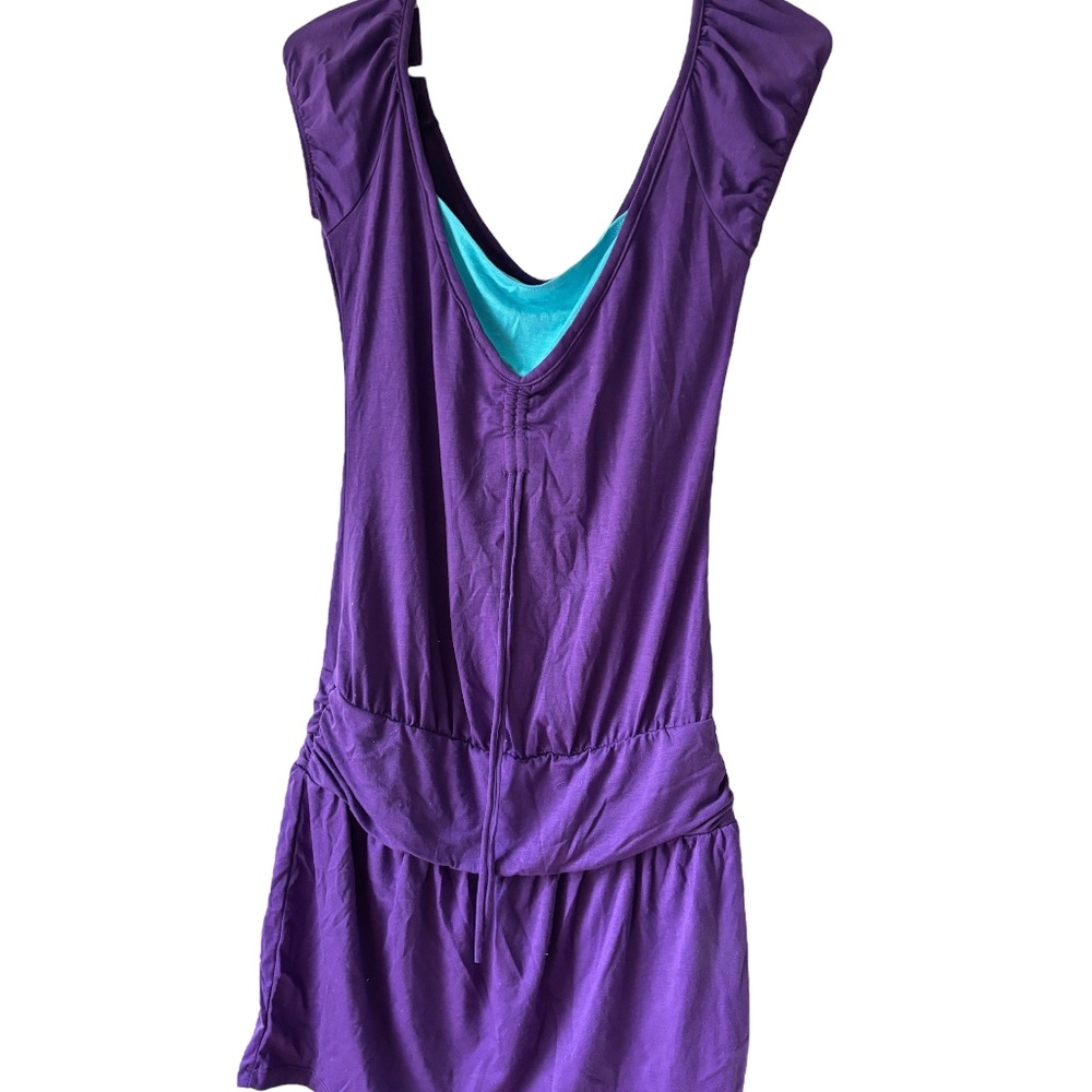 NEW PURPLE WOMEN JUNIORS DRESS SIZE SMALL